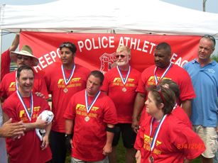 A group getting their awards